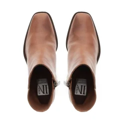 Bellini Tan Leather Ankle Boots