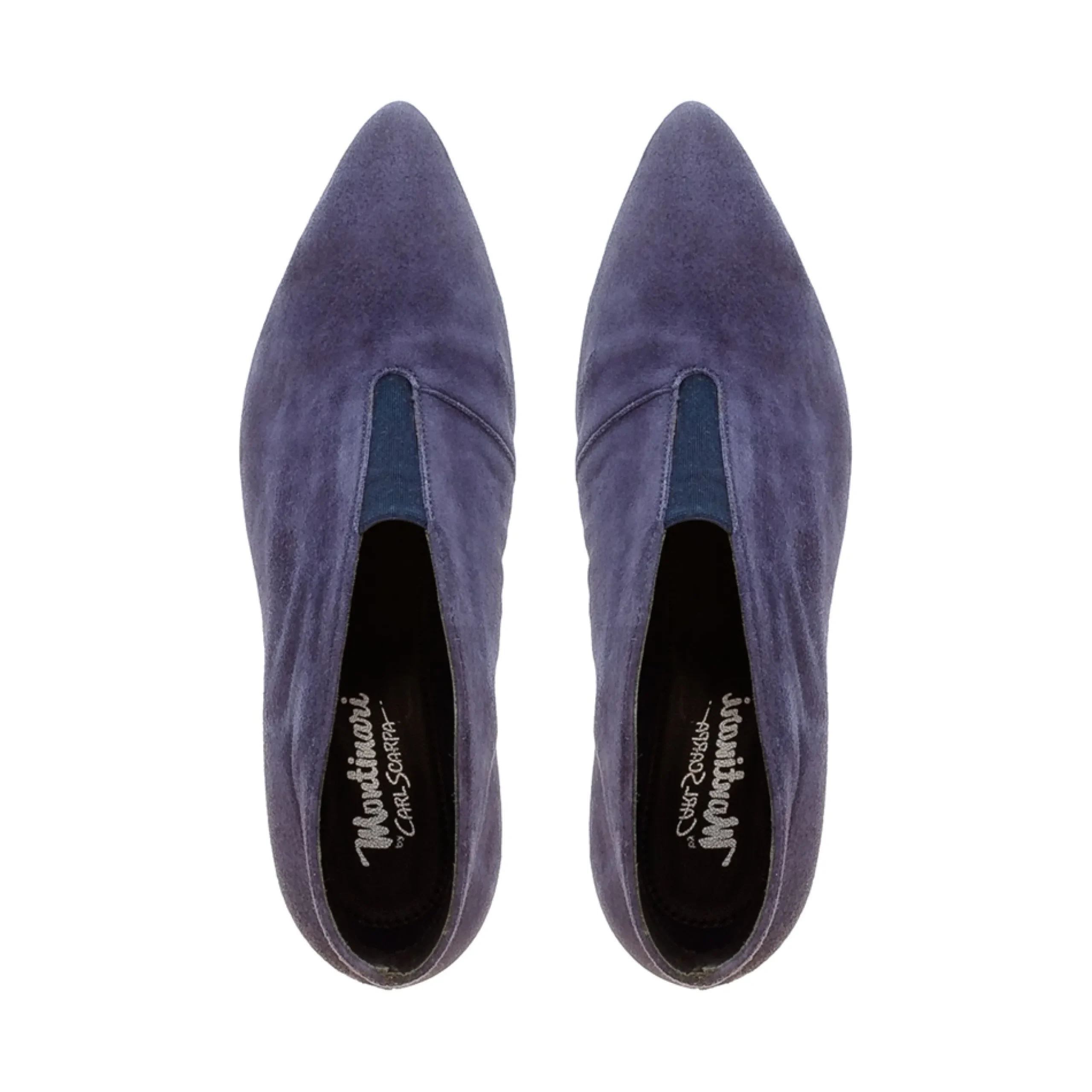 Blennie Navy Suede Shoe Boot