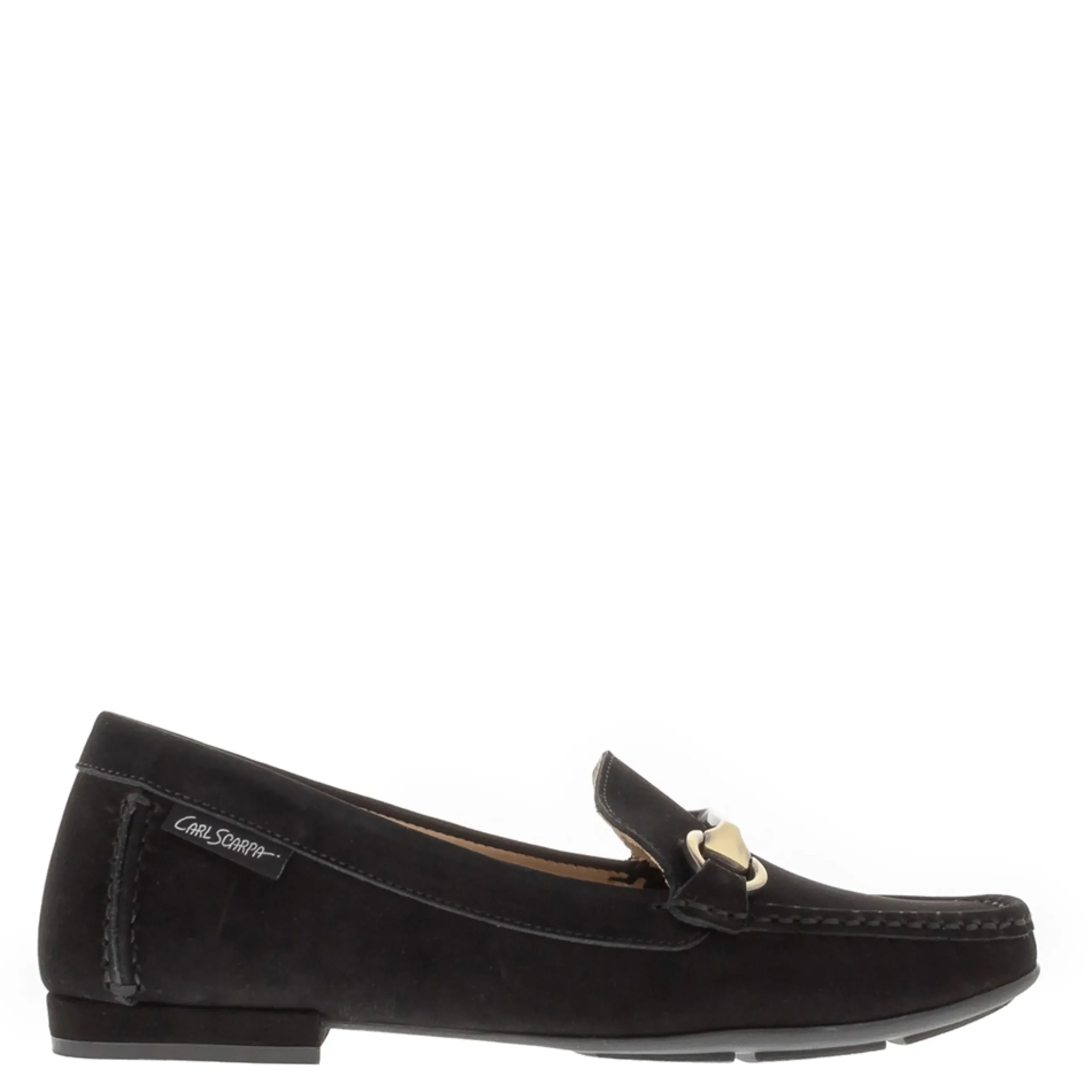 Calliope Black Leather Snaffle Loafers