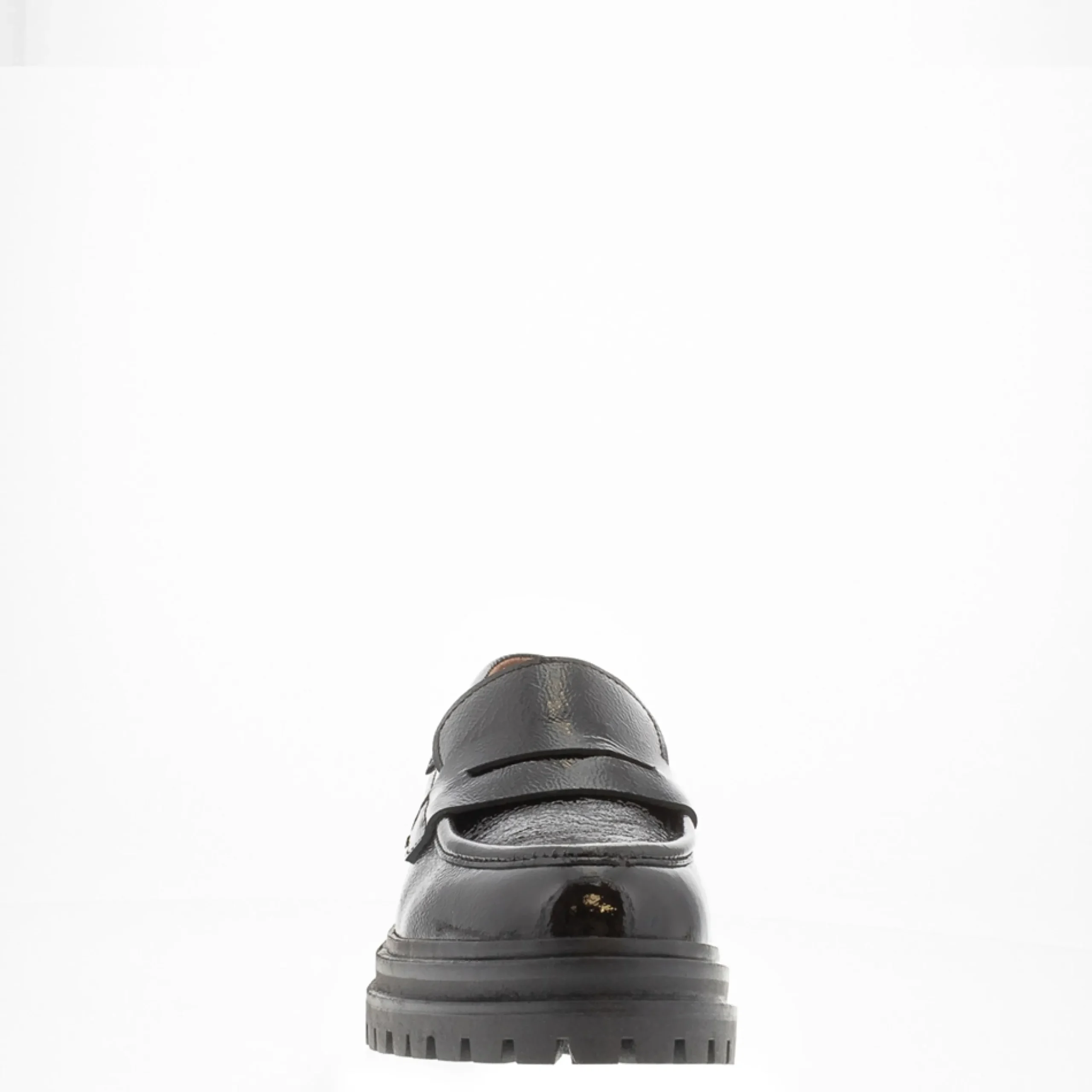 Chase Leather Chunky Penny Loafers