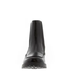Colletta Black Leather Chelsea Boots