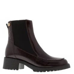 Colletta Bordo Leather Chelsea Boots