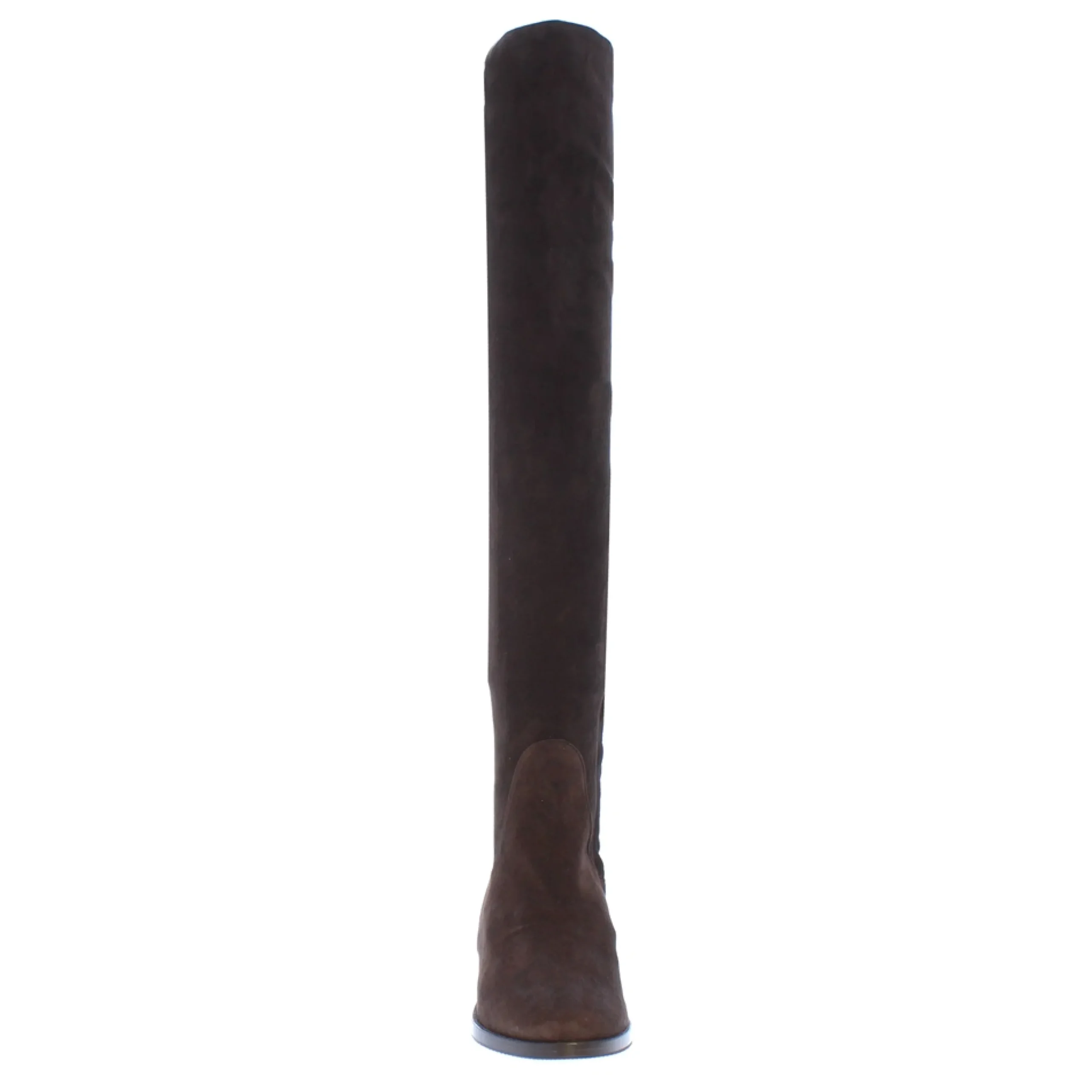 Emalynne Brown Italian Suede Over The Knee Boots