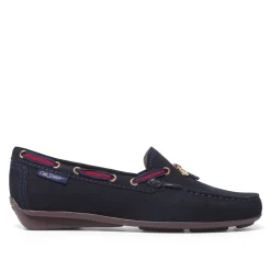 Faris Navy Slip-On Loafers