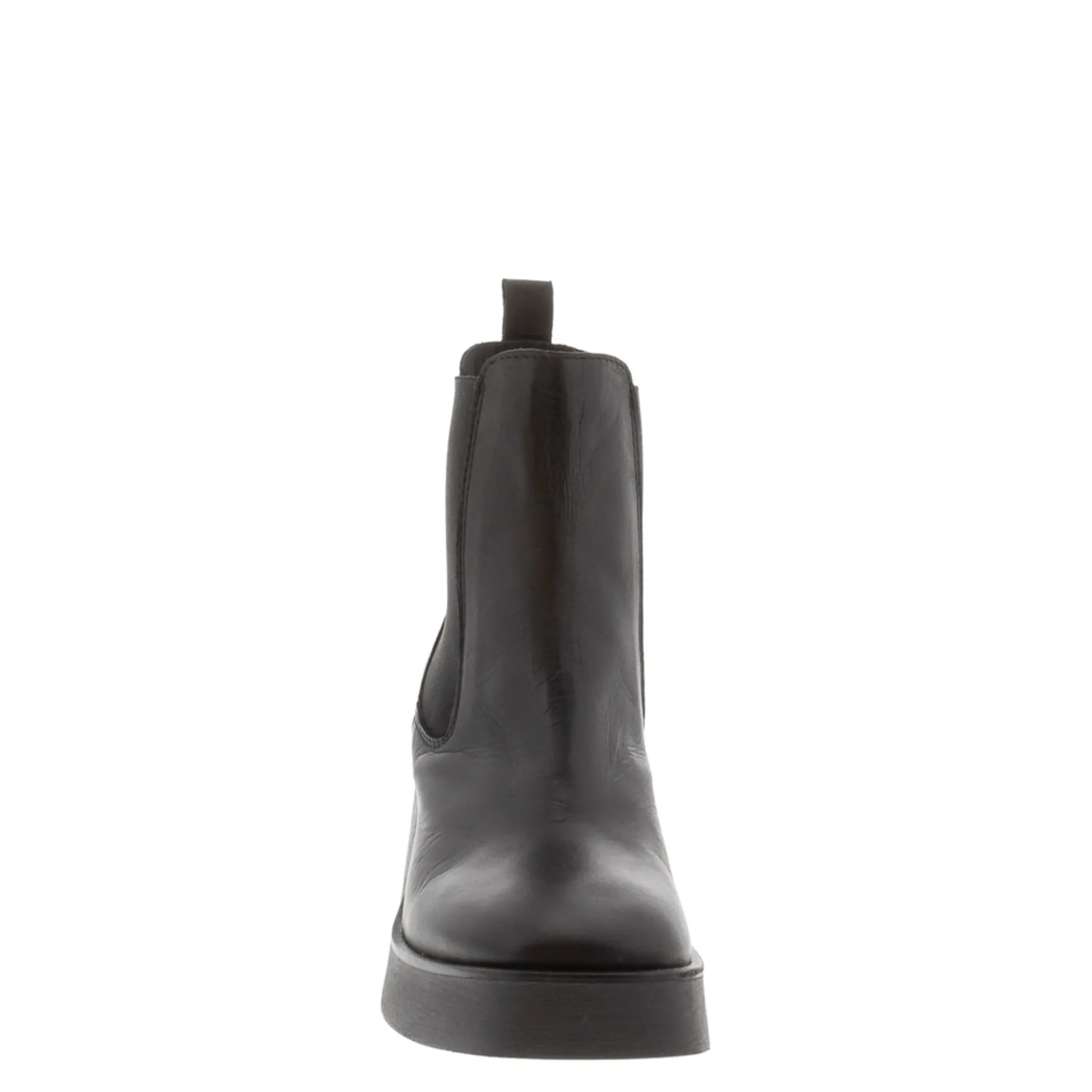 Foster Black Leather Chelsea Boots