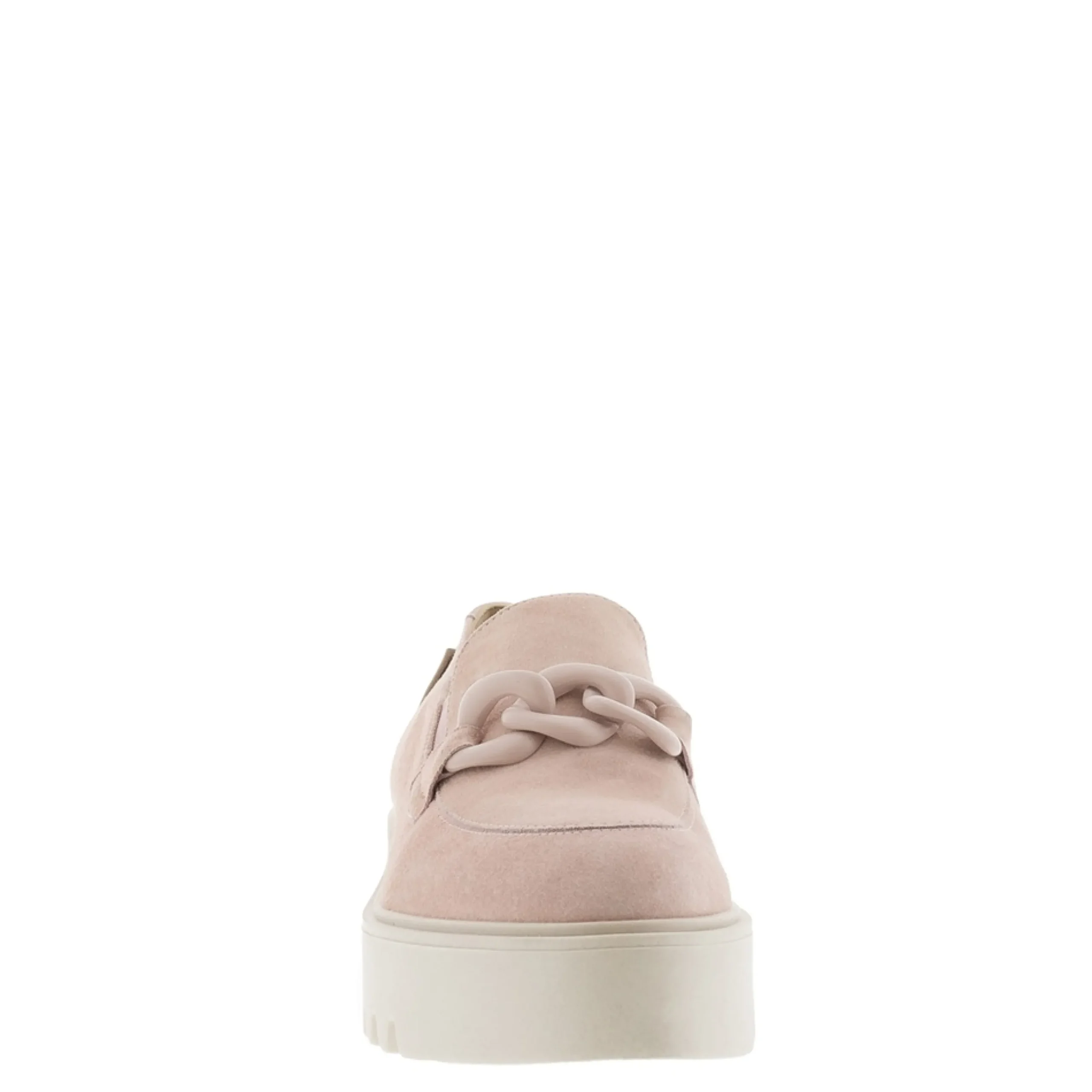 Lizi Italian Chain Wedge Loafers