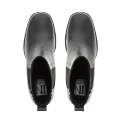 Luella Black Leather Chelsea Boots
