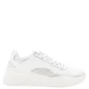 Maive White Leather Chunky Trainers