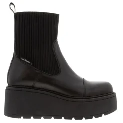 Matti Black Leather Chelsea Boots