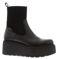 Matti Black Leather Chelsea Boots