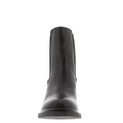 Morone Black Leather Chelsea Boots