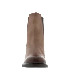Morone Taupe Leather Chelsea Boots