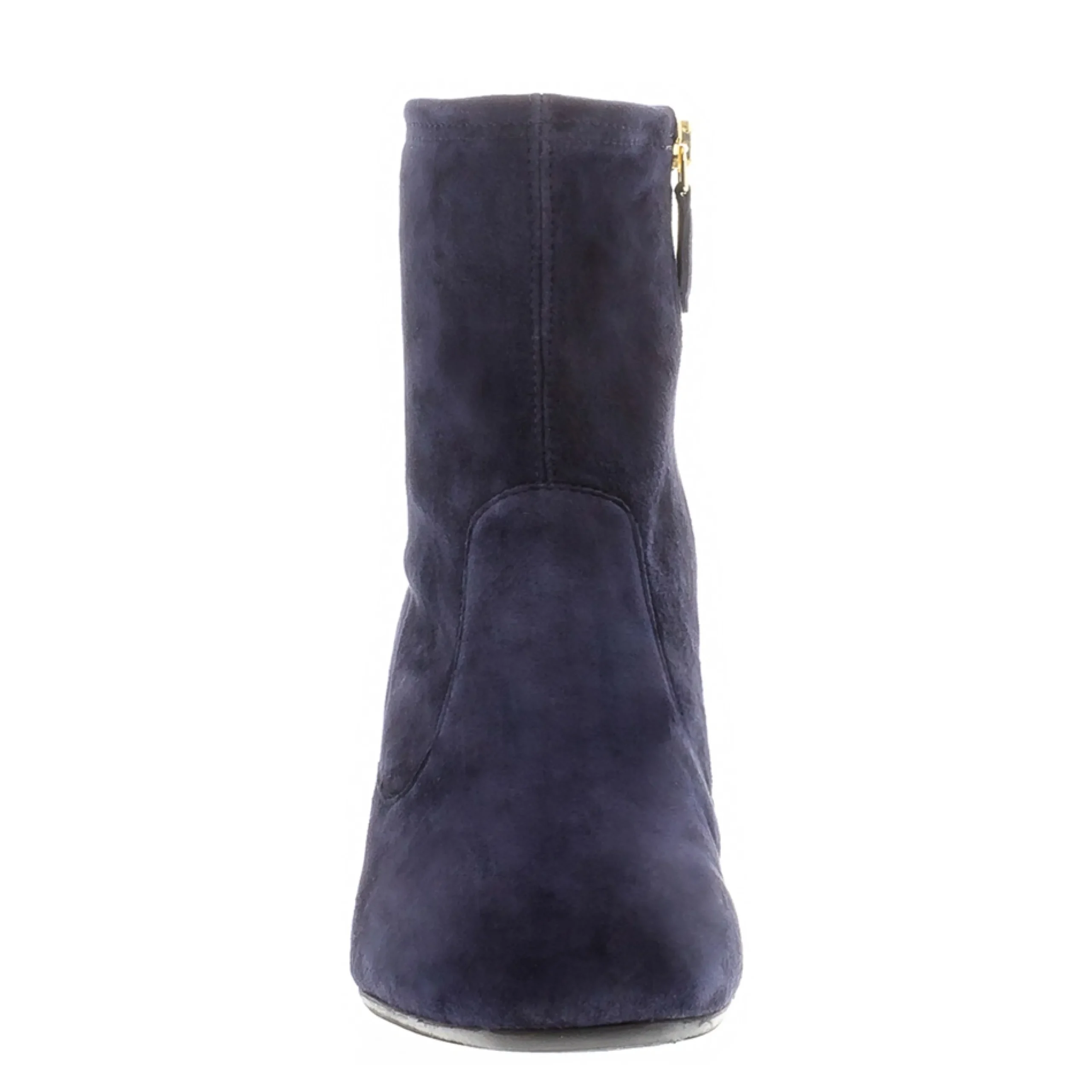 Rose Navy Suede Ankle Boots
