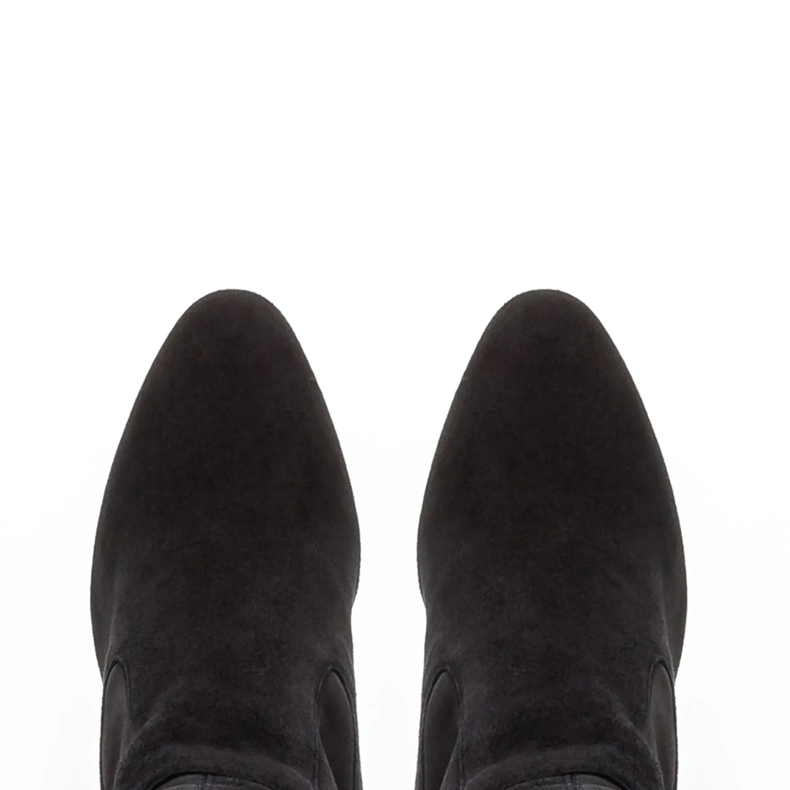 Spirit Black Suede Knee High Boots