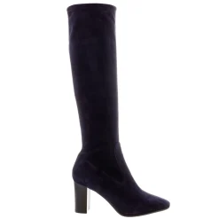 Spirit Navy Suede Knee High Boots