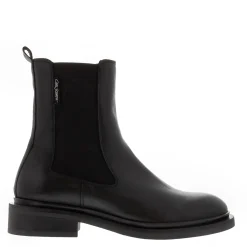 Torino Black Leather Chelsea Boots