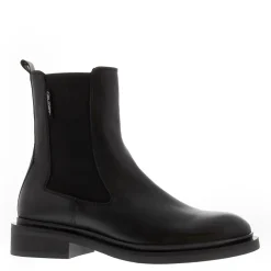 Torino Black Leather Chelsea Boots