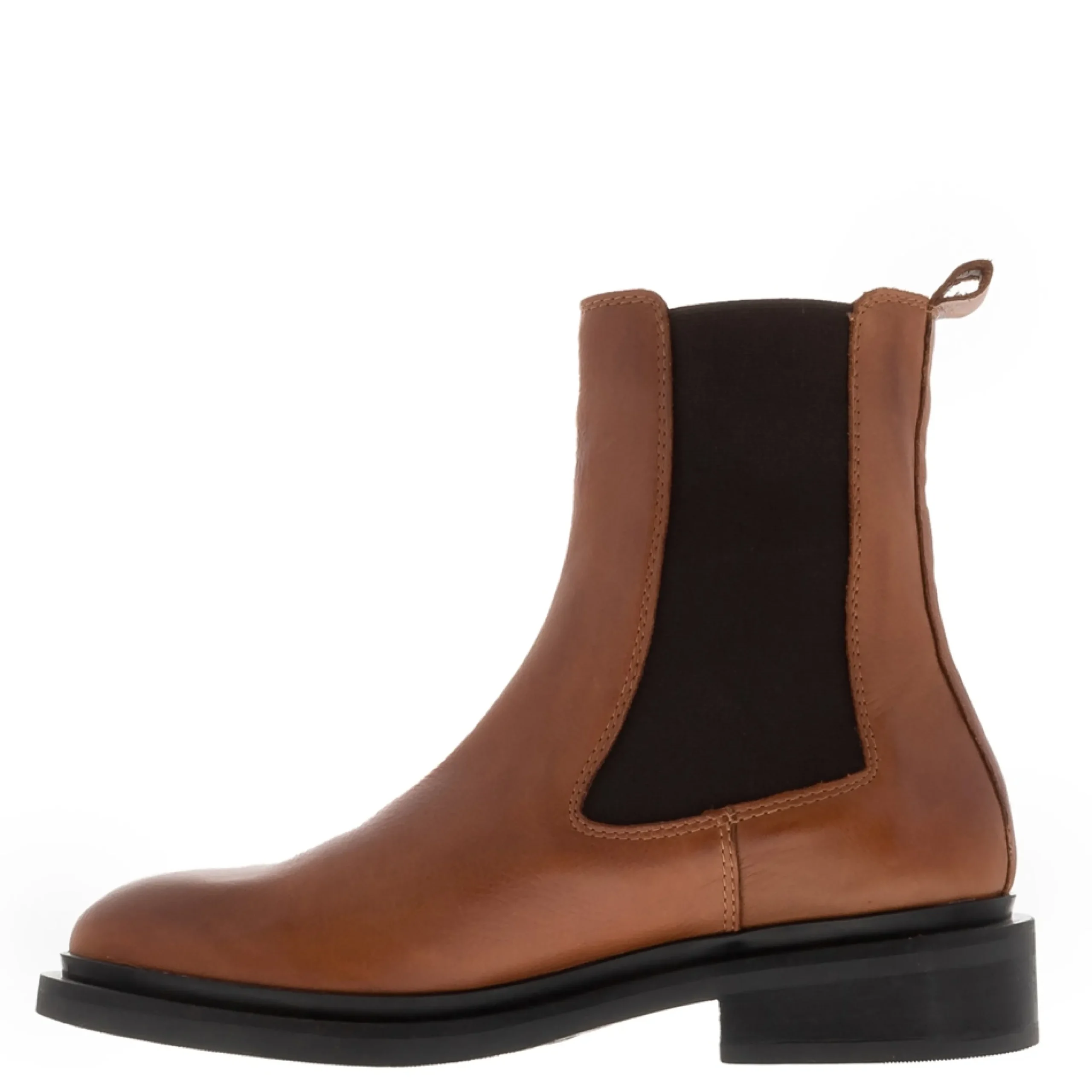 Torino Tan Leather Chelsea Boots
