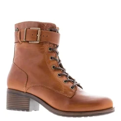 Turner Tan Leather Lace Up Ankle Boots