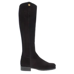 Vanessa Navy Suede Boots