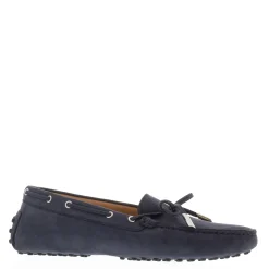 Venerdi Navy Nubuck Suede Loafers