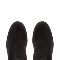 Viola Black Suede Boots