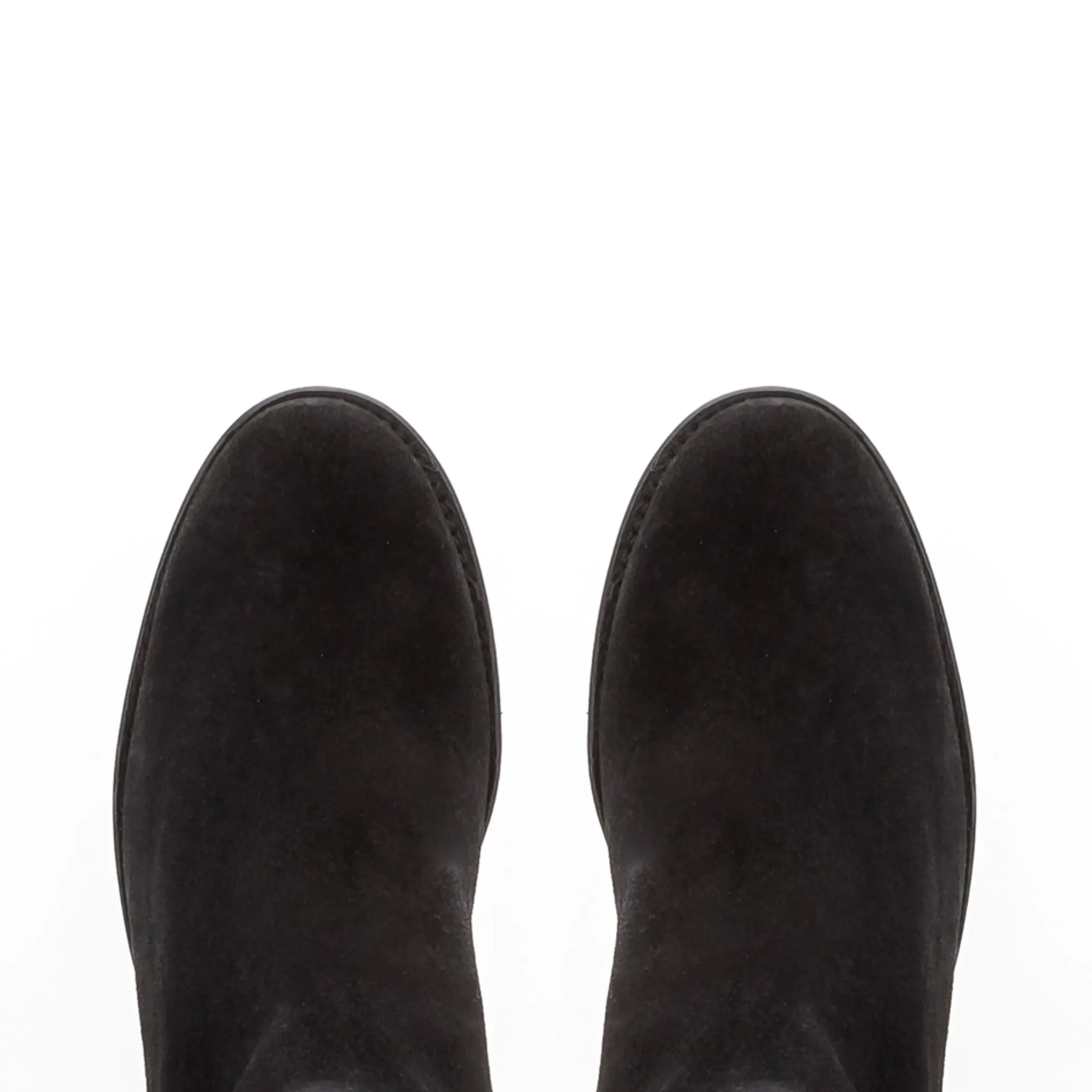 Viola Black Suede Boots