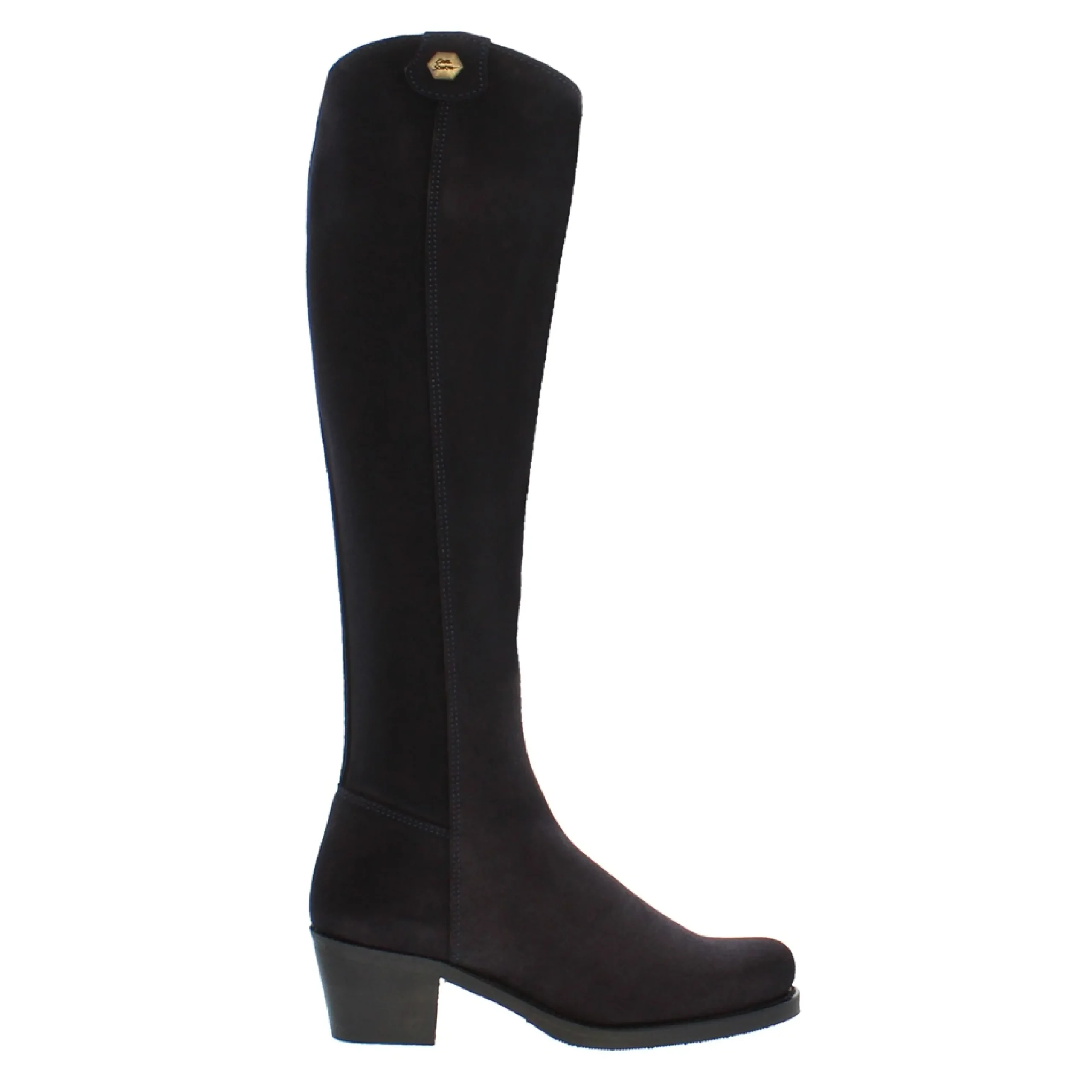 Viola Navy Suede Boots